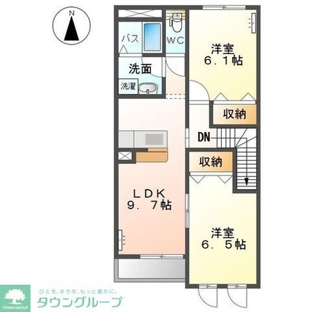 パークハイムの物件間取画像